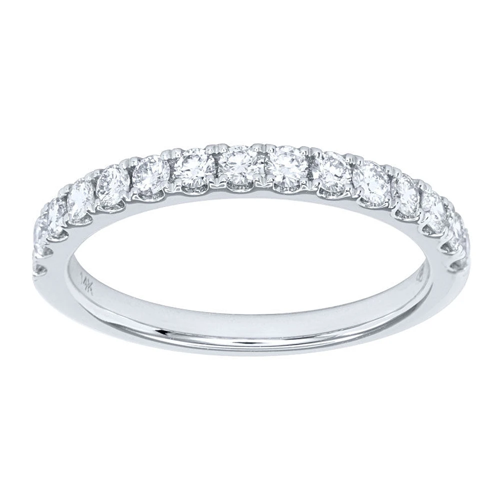 14K Gold Diamond Anniversary Band ( ct tw