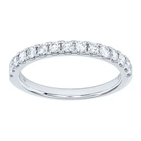 14K Gold Diamond Anniversary Band ( ct tw