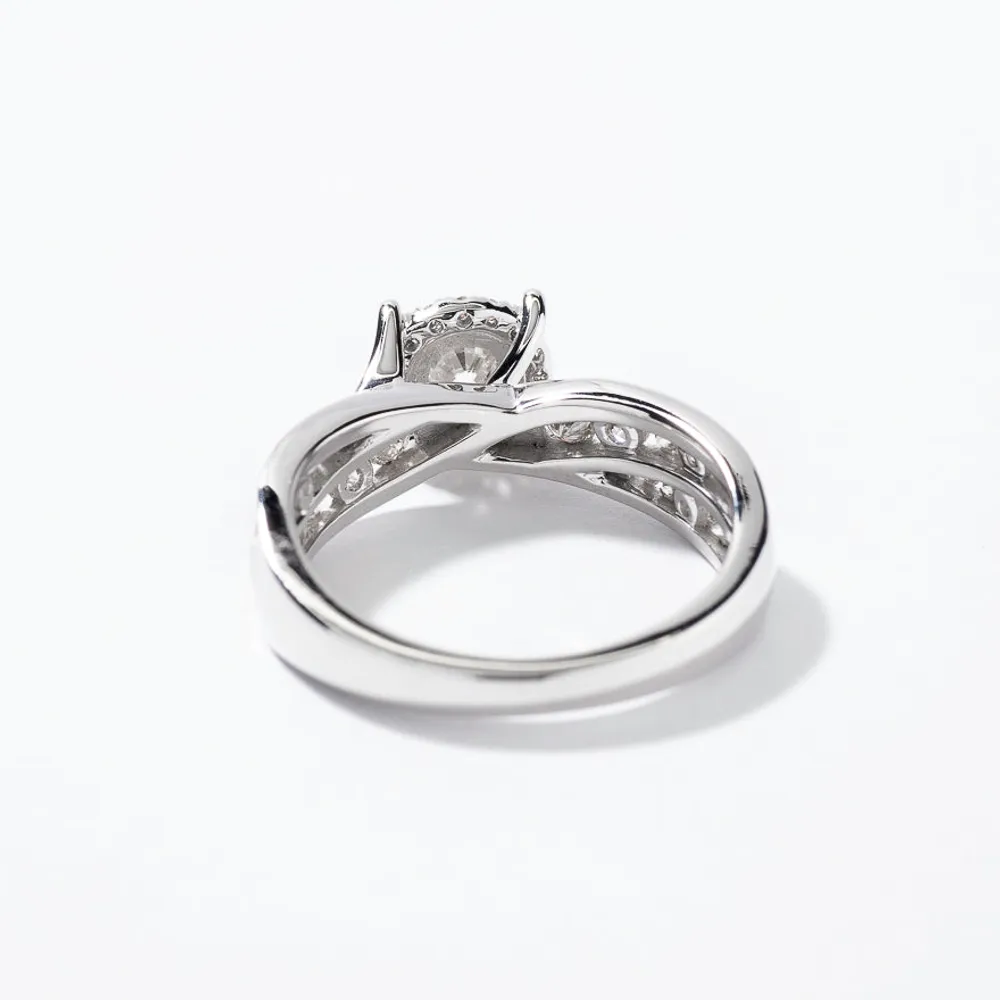 Diamond Engagement Ring 14K White Gold (1.00 ct tw)