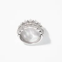 Diamond Dinner Ring 10K White Gold (1.75 ct tw)