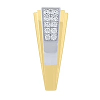 10K Yellow Gold Gent’s Diamond Ring (1.50 ct tw)