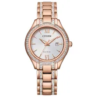 Citizen Silhouette Crystal Ladies Eco-Drive Watch | FE1233-52A