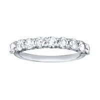 14K White Gold Canadian Diamond Anniversary Ring (1.00 ct tw)