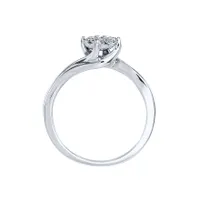 10K Gold Diamond Promise Ring (0.25 ct tw