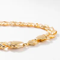 Link Bracelet in 10K Yellow Gold