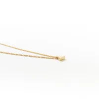 Triangle Gold Pendant in 10K Yellow Gold