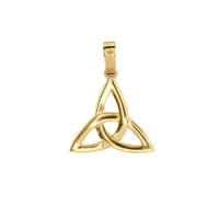 Celtic Knot Pendant in 10K Yellow Gold