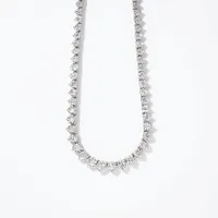 Diamond Necklace in 14K White Gold (3.00 ct tw)