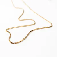 10K Gold 1.00mm Box Chain (18