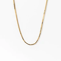10K Yellow Gold 1.00mm Box Chain (22")