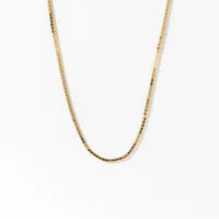 10K Yellow Gold 1.00mm Box Chain (16")