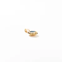 Evil Eye Charm in 10K Yellow Gold