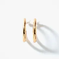 Hoop Earrings in 10K Yellow Gold