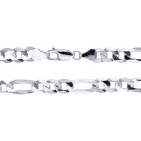 5.30mm Silver Figaro Chain (22”)