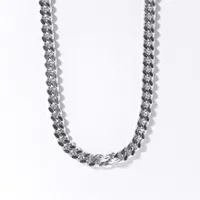 4.00mm Silver Curb Chain (20")