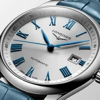 Longines Master Collection 40mm Automatic Blue Strap Watch | L2.793.4.