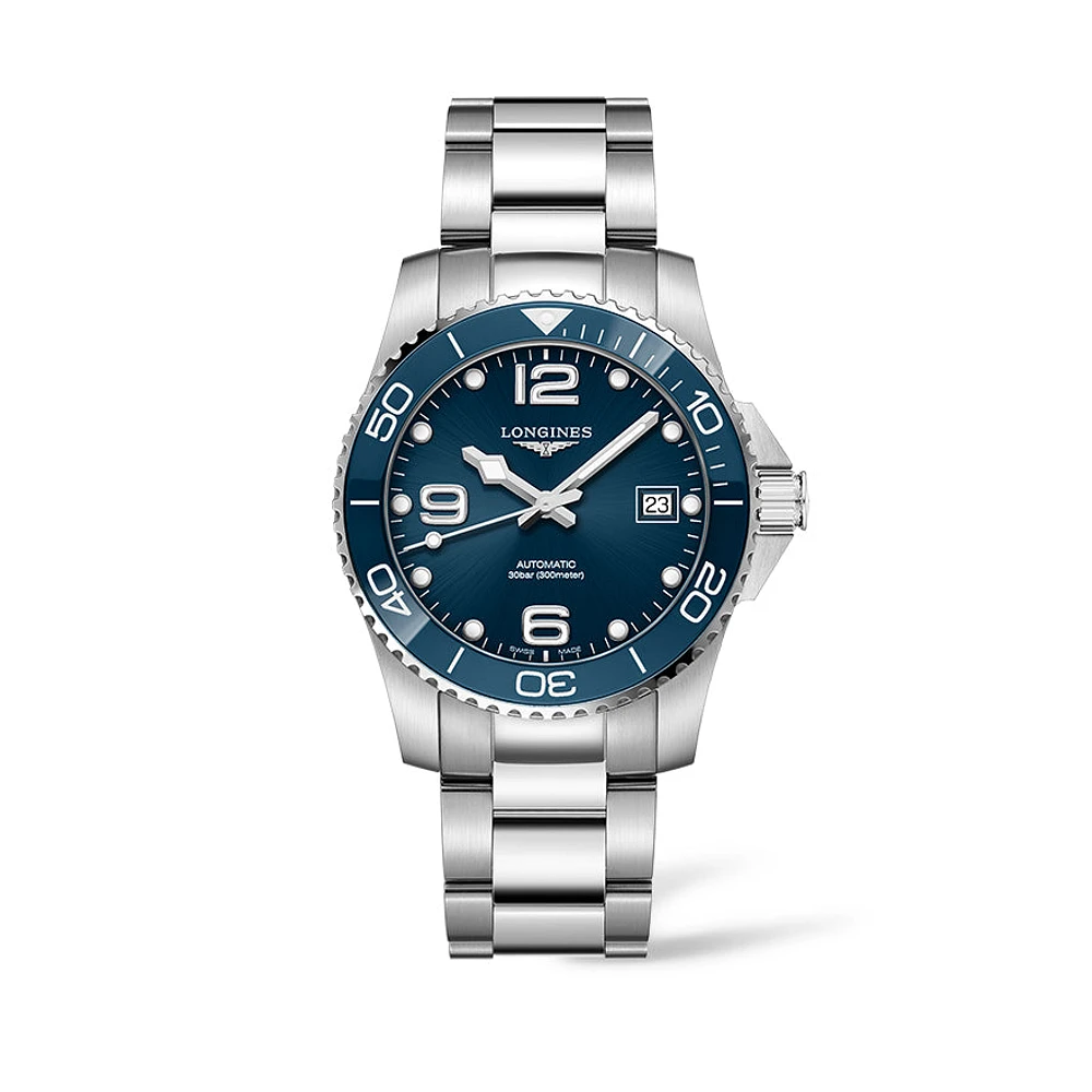 Longines HydroConquest 39mm Automatic Blue Dial Watch | L3.780.4.96.6