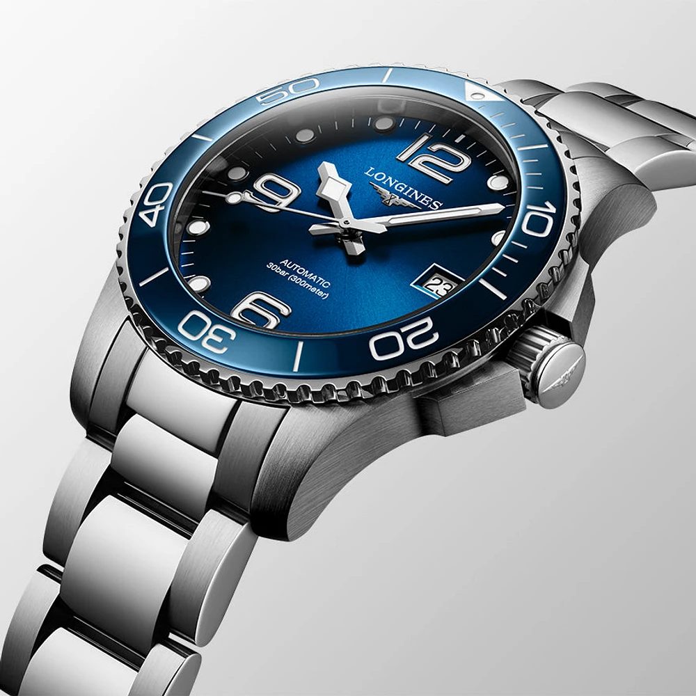 Longines HydroConquest 39mm Automatic Blue Dial Watch | L3.780.4.96.6