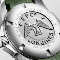 Longines HydroConquest 41mm Automatic Green Dial Men's Watch | L3.781.