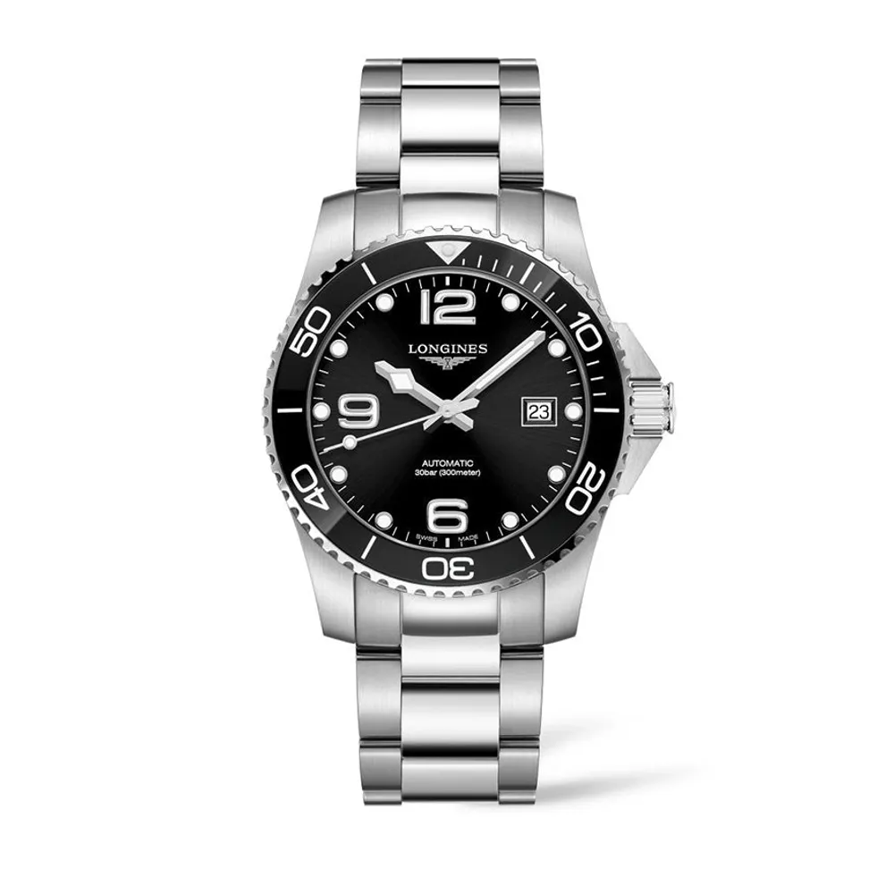 Longines HydroConquest Steel with Ceramic Bezel | L3.781.4.56.6