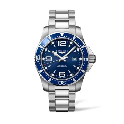 Longines HydroConquest Men's Automatic Watch 44mm | L3.841.4.96.6