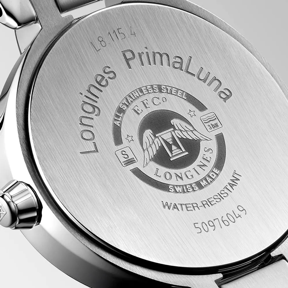 Longines PrimaLuna 30.50mm Quartz Watch | L8.115.4.91.6