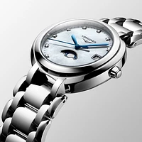Longines PrimaLuna 34mm Quartz Watch | L8.116.4.87.6