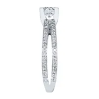 Lumina Diamond Engagement Ring 18K White Gold (1.11ct tw)