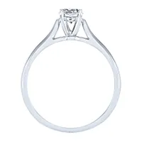 Lumina Ideal Cut Diamond Classic Solitaire Engagement Ring 19K Whit