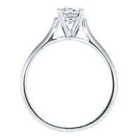 Lumina Ideal Cut Diamond Classic Solitaire Engagement Ring 19K Whit