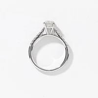 Diamond Engagement Ring 14K White Gold (1.25 ct tw)