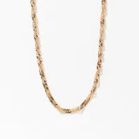 10K Yellow Gold 2.2mm Singapore Chain (18")