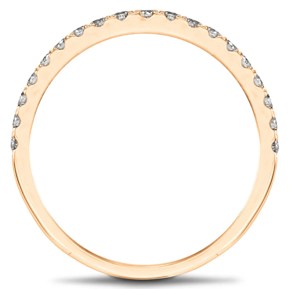 Matching Diamond Wedding Band 14K Rose Gold (0.20 ct tw)