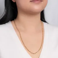 10K Yellow Gold 3.70mm Diamond Cut Rope Chain (22")