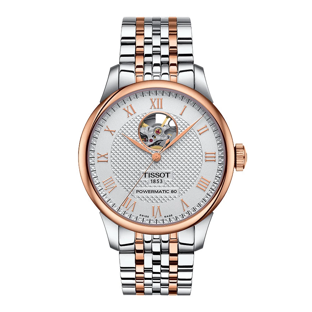 Tissot Le Locle Powermatic 80 Open Heart 39mm Watch | T006.407.22.033.