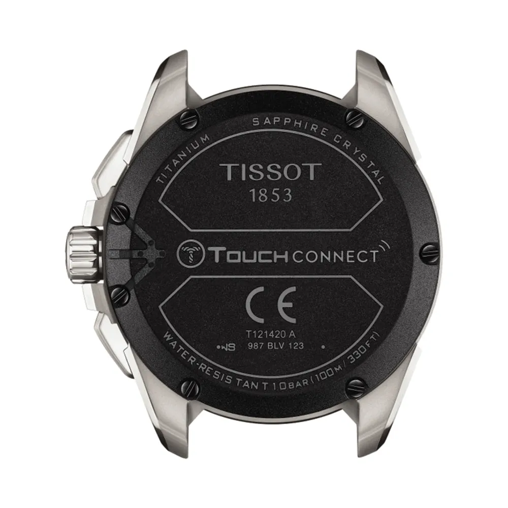 Tissot T-Touch Connect Solar Beige Strap Titanium - T1214204705107