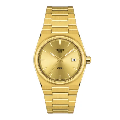 Tissot PRX 35mm Gold Tone | T1372103302100