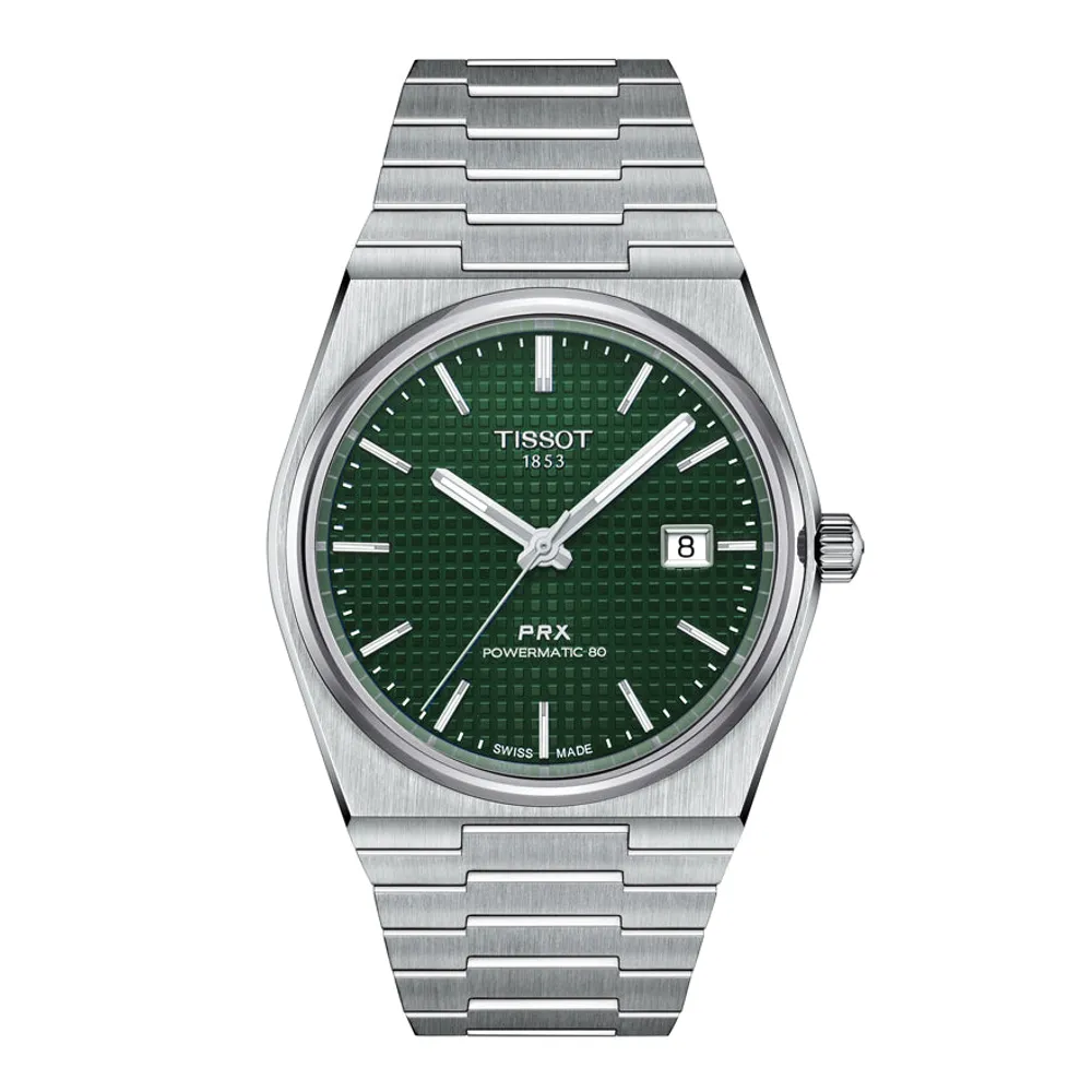 Tissot PRX Powermatic 80 Green Dial 40mm | T1374071109100