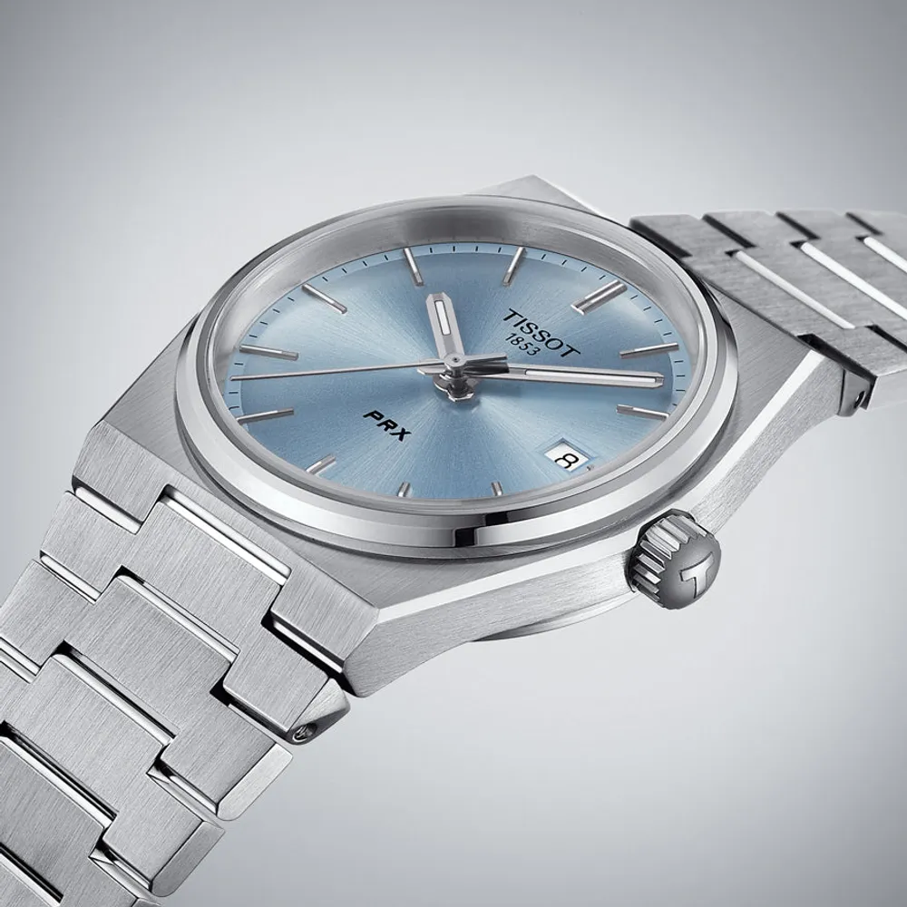 Tissot PRX 35mm Baby Blue Dial | T1372101135100