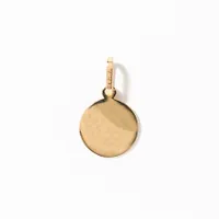 Cancer Charm Pendant in 10K Yellow Gold
