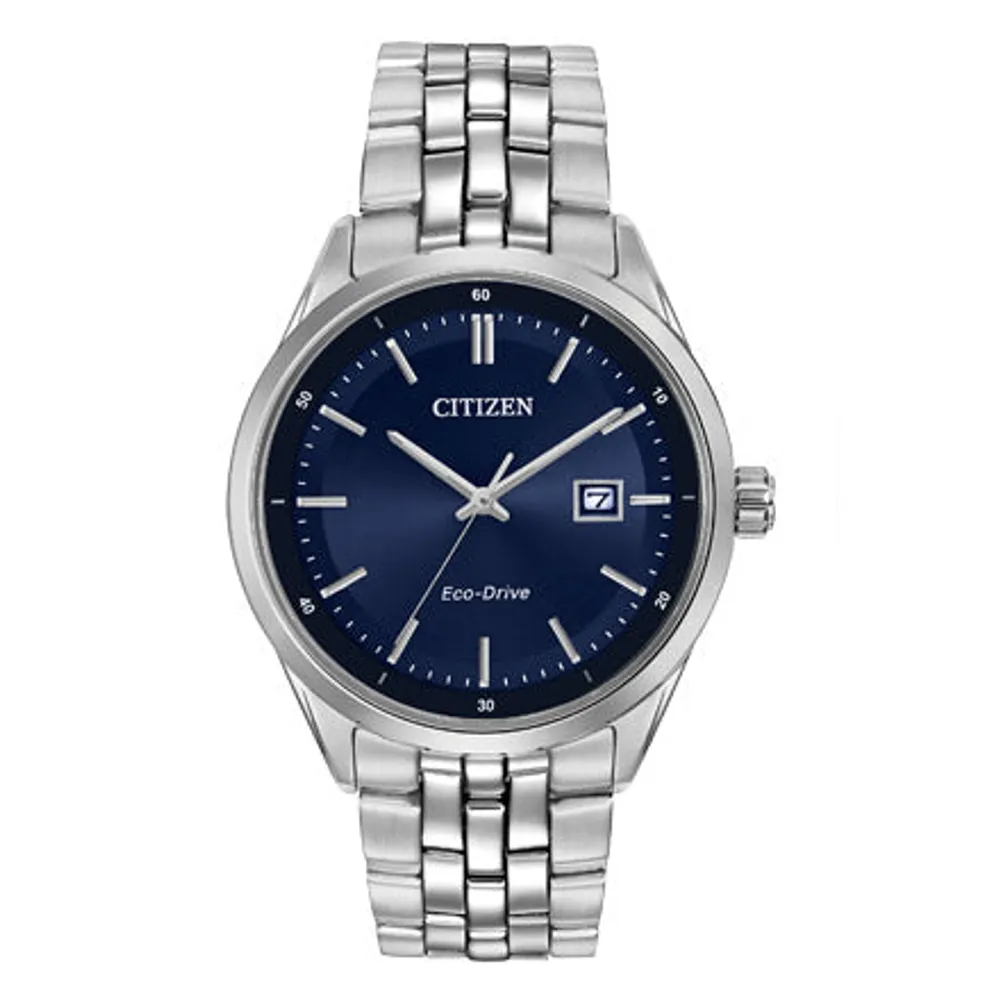 Citizen Men's Corso Eco-Drive Blue Dial Watch | BM7251-53L