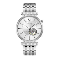 Bulova Men's Regatta Automatic in White Dial | 96A235