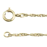 10K Yellow Gold 1.5mm Singapore Chain (16")