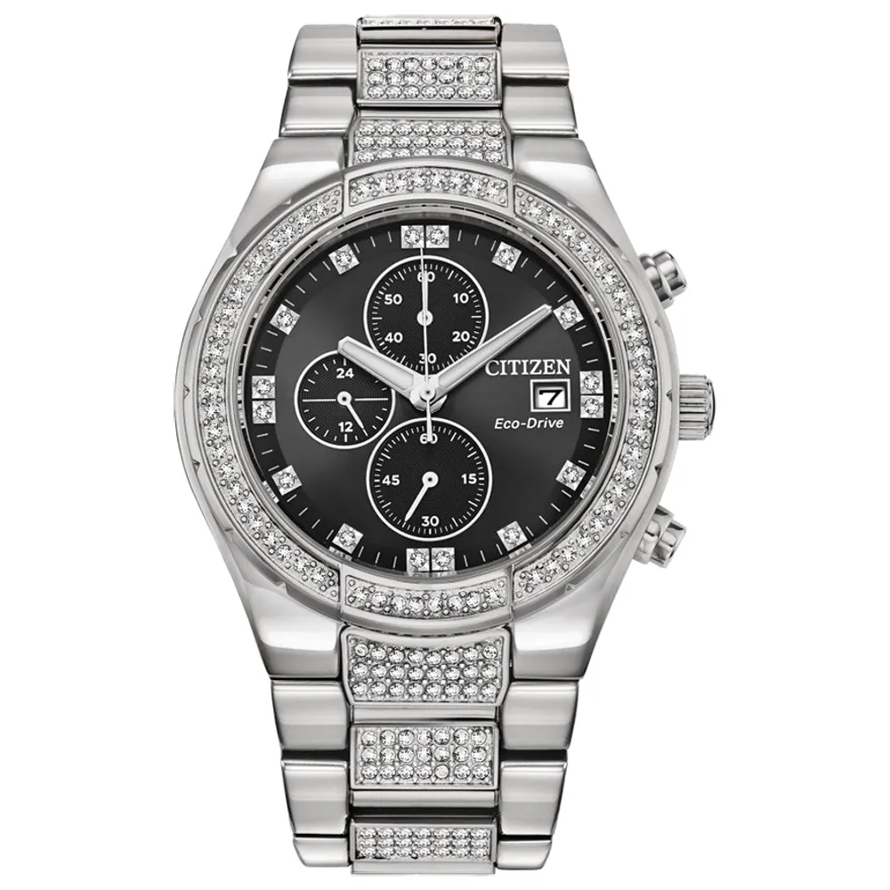 Citizen Eco Drive Crystal Men's Watch | CA0750-53E