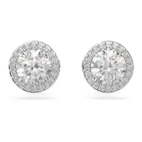 Swarovski Constella Stud Earrings Round Cut Pavé Earrings | 5636269