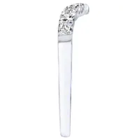 Diamond V Ring 18K White Gold (0.25ct tw)