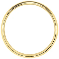 Low Dome Comfort Fit Wedding Band 10K Gold (4MM