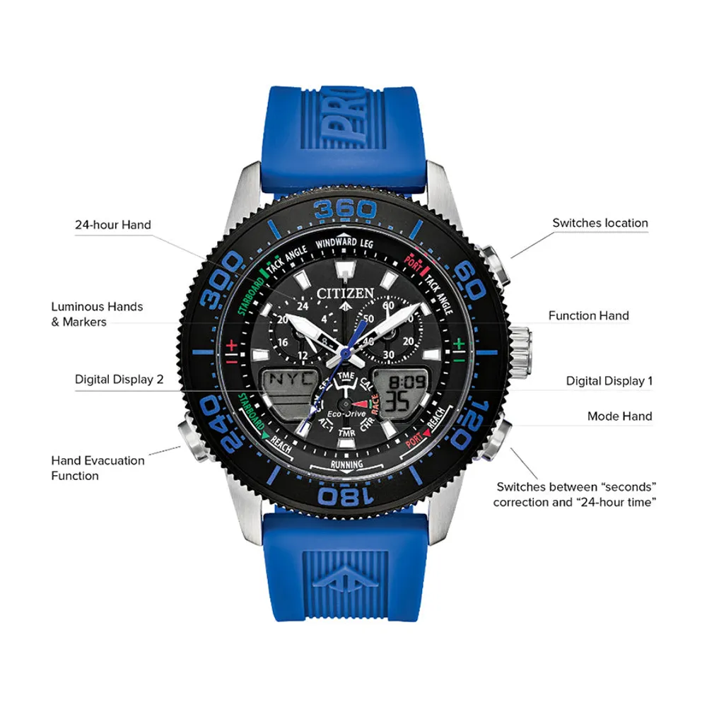 Citizen Eco-Drive Promaster Sailhawk Top of Water | JR4068-01E