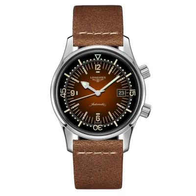 Longines Legend Diver Brown Dial Men's Watch | L3.774.4.60.2
