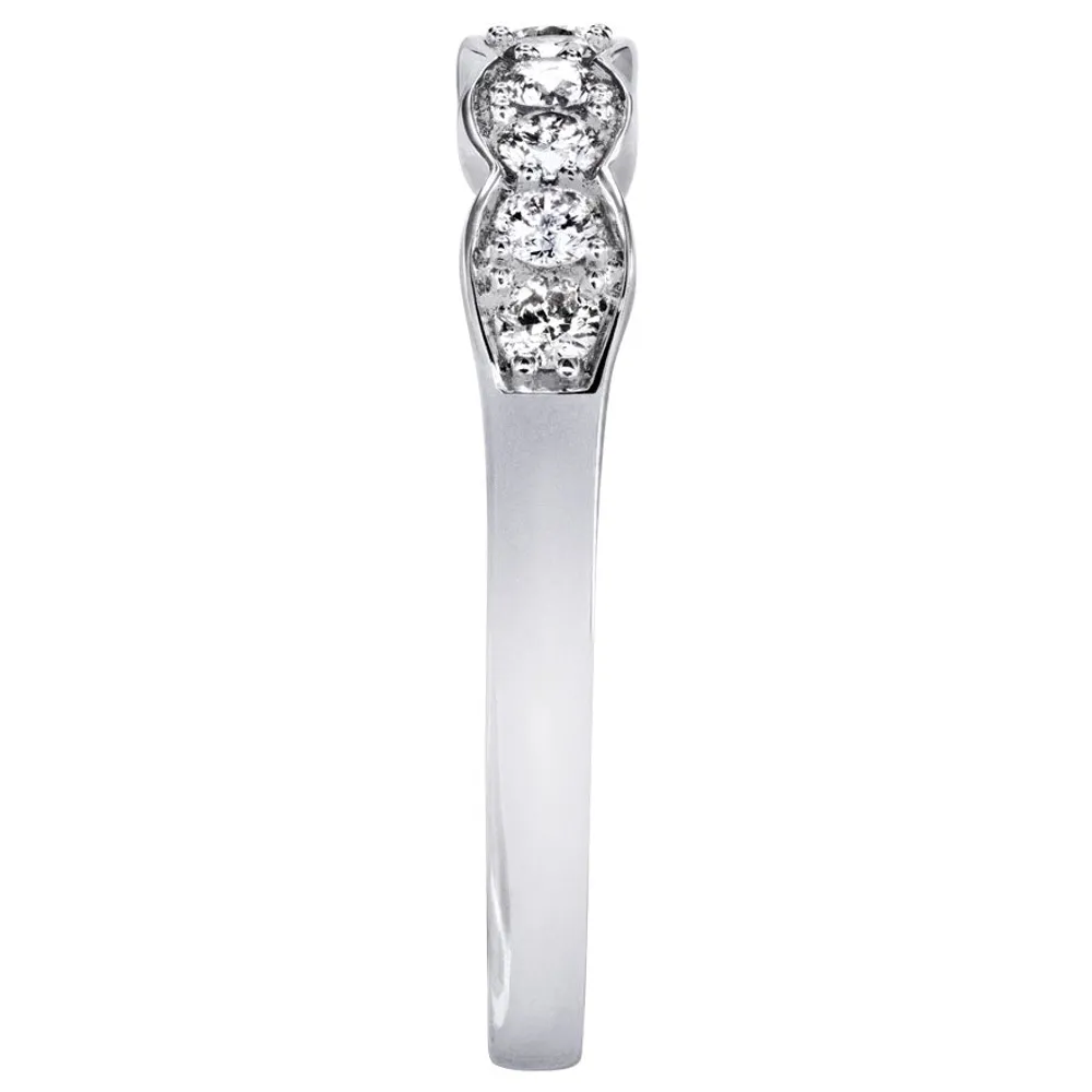 Diamond Anniversary Band 14K White Gold (0.40 ct tw)